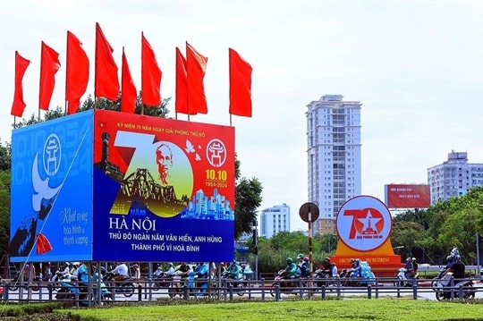 A colourful Hà Nội welcomes Liberation Day