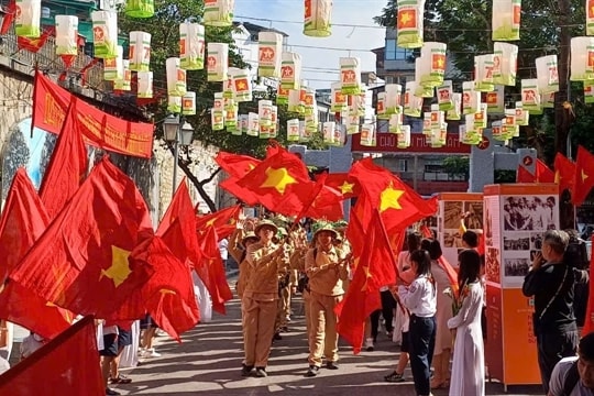 Flying the flag for Liberation Day