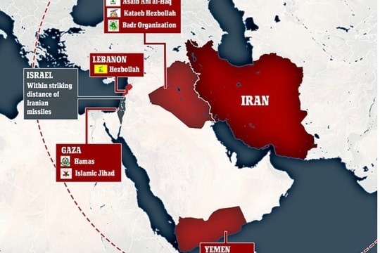 Điểm mặt các nhóm vũ trang hùng mạnh thuộc 'Trục kháng chiến' của Iran