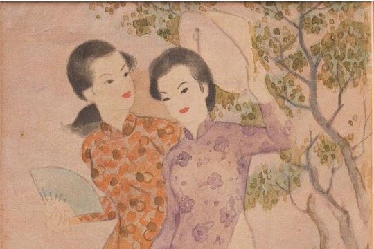 French house to auction rare painting by celebrated Vietnamese painter