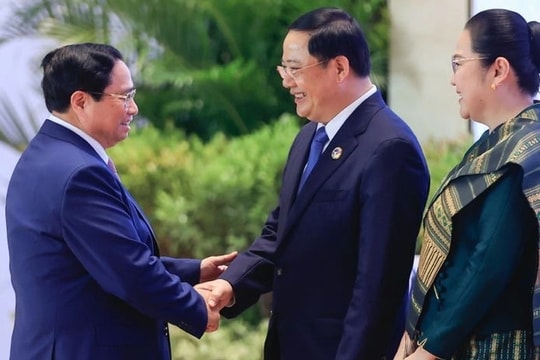 Thủ tướng Phạm Minh Chính dự Phiên khai mạc Hội nghị cấp cao ASEAN tại Lào