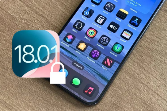 iFans 'hết đường' hạ cấp từ iOS 18.0.1 xuống iOS 18.0