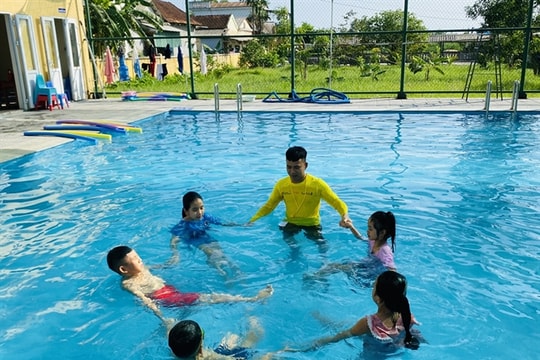 Swimming skills for all children