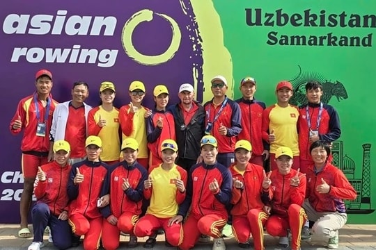 Rowers bring home two Asian championship golds