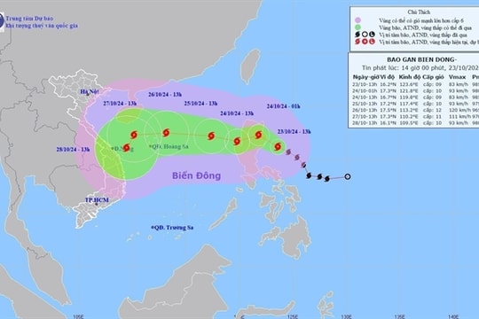 Typhoon Trami heads toward central Việt Nam