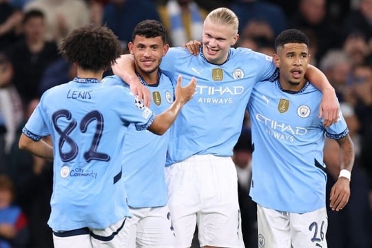 Haaland lập cú đúp, Man City thắng 5 bàn trước Sparta Praha