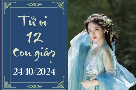 Tử vi 12 con giáp hôm nay ngày 24/10/2024: Tý ổn định, Dần khó khăn