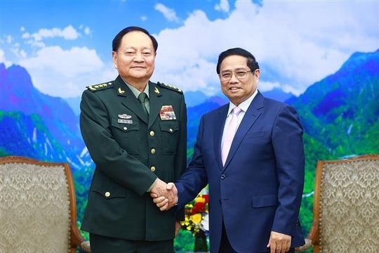 PM receives Vice Chairman of China's Central Military Commission