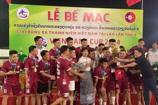 Football tournament in support of Lao children with disabilities