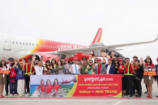 Vietjet launches Nha Trang - Daegu air route