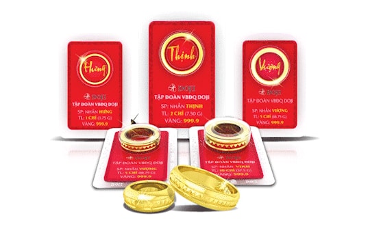 Price of 9999 gold rings approaches VND90 million per tael, new record high