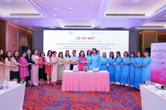 Vietnam Women Union and Novartis Vietnam join forces to enhance breast cancer awareness