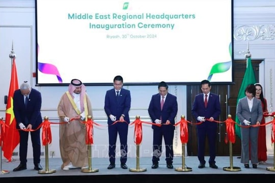 PM attends inauguration ceremony of FPT office in Middle East