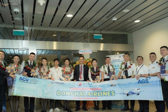 Donghai Airlines launches direct route to Khanh Hoa