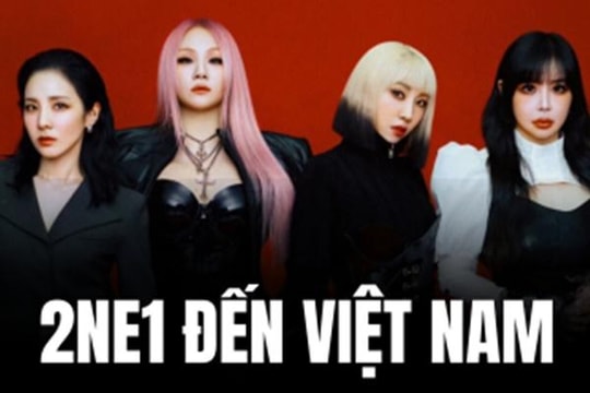 2NE1 tổ chức 2 đêm concert ở Việt Nam