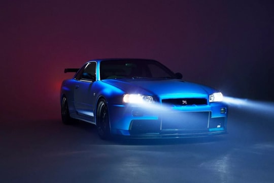 Xế cổ Nissan GT-R R34 được phục chế thành siêu xe