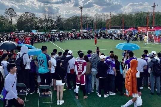 Football tournament held for Vietnamese community in Japan