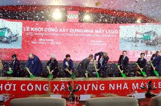 Lego factory in Binh Duong Province expected to offer jobs for 4,000 people