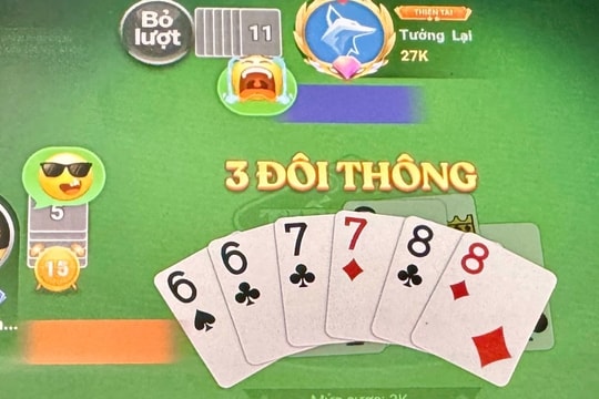 Game sử dụng hình ảnh lá bài sẽ không còn được cấp phép