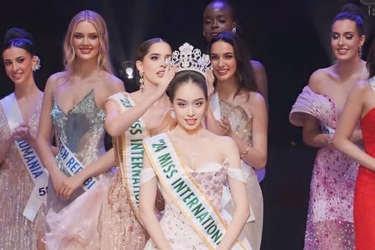 Vietnamese contestant Thanh Thuy crowned Miss International 2024 in Japan