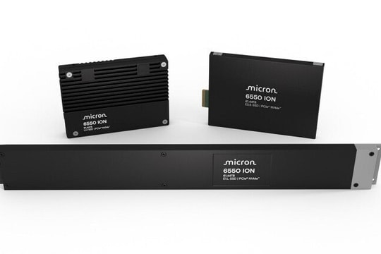 Micron giới thiệu ổ SSD PCIe Gen 5 60TB đầu tiên thế giới