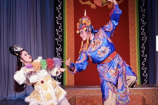 Việt Nam National Tuồng theatres plays part in Hà Nội Creative Week