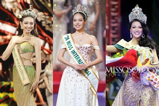 Vietnamese beauty queens crowned at global contests