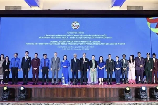 HCM City welcome ASEAN-Japanese Youth Programme delegation