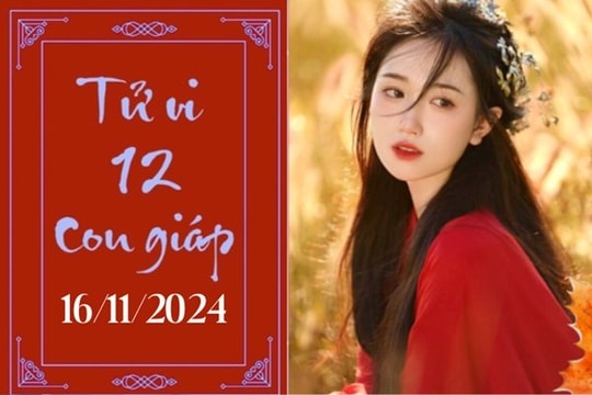 Tử vi 12 con giáp hôm nay ngày 16/11/2024: Sửu nóng vội, Thìn phát triển