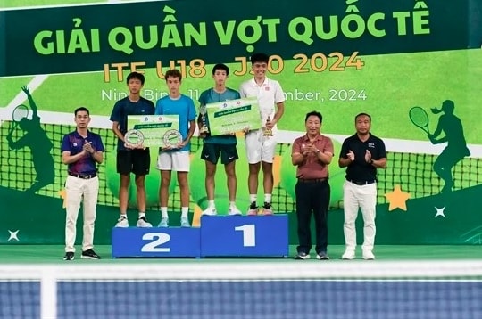 Vietnamese players win gold, silvers at ITF – J30 Ninh Binh 1