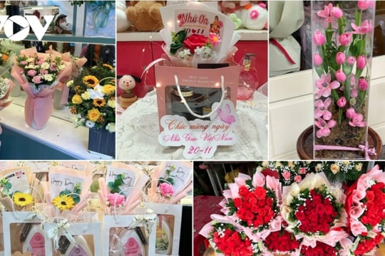 Flower and gift market heats up for Vietnamese Teachers’ Day