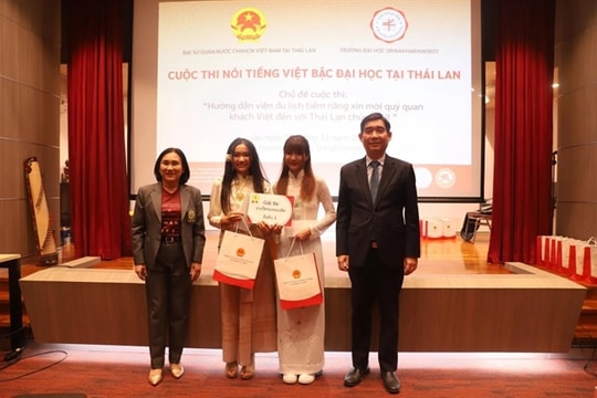 First Vietnamese speaking contest held for university students in Thailand

