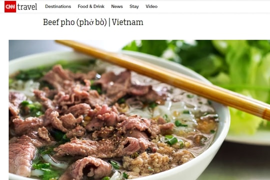 CNN names Vietnamese Pho among world’s top 20 best soups