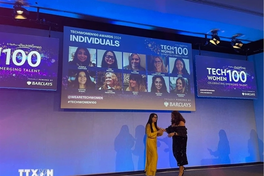 First Vietnamese scientist named at UK’s TechWomen 100 Awards