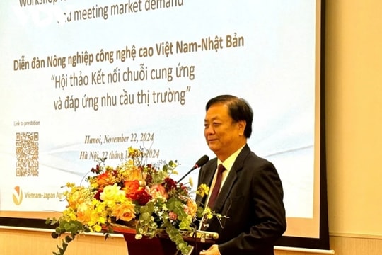 Vietnam, Japan strengthen cooperation to develop agricultural supply chains