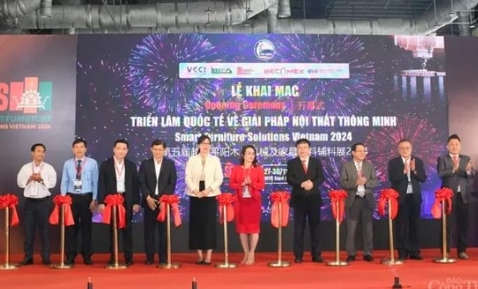 Over 180 exhibitors attend Smart Furniture Solutions Vietnam 2024