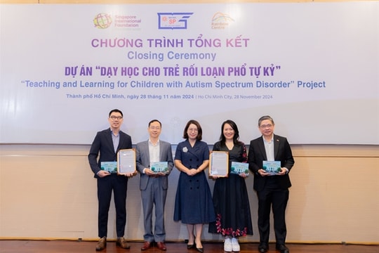 SIF’s project strengthens autism education support in schools across HCM City