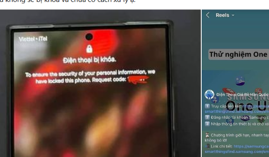 Nhiều người dùng Samsung tại Việt Nam bất ngờ bị khóa máy