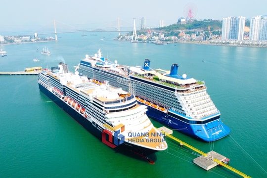 60 cruise ships set to bring 90,000 foreign travelers to Quang Ninh in 2025