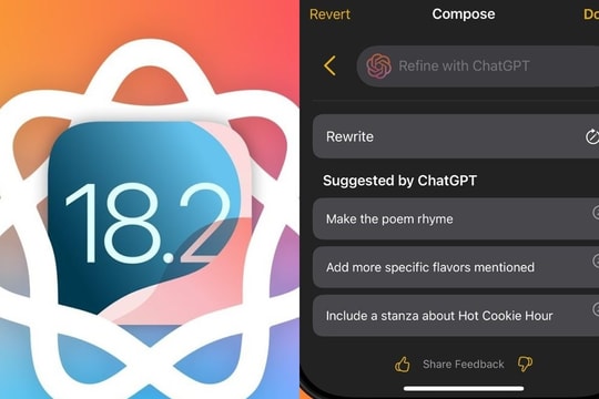 Xuất hiện 'thiên tài' viết bài hộ trên iOS 18.2