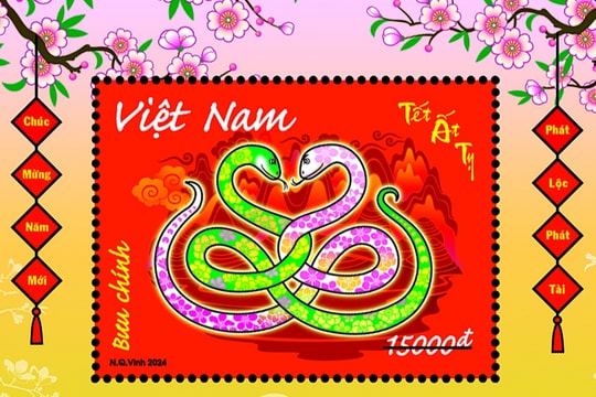 Year of Snake stamp collection released ahead of Lunar New Year