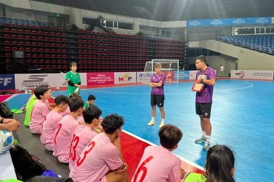 Vietnam women’s futsal team prepares for 2025 AFC championship qualifiers