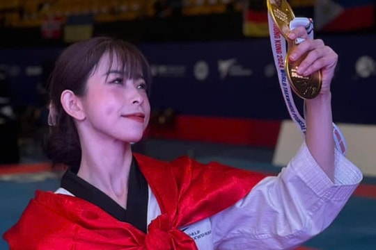 Third gold for Vietnam at Hong Kong 2024 World Taekwondo Poomsae Champ