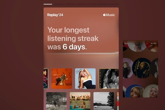 Apple Music Replay 'ê hề' điểm mới, ưu ái 1 thứ cho iOS 18.1