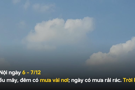 Cuối tuần mưa rét, Hà Nội lạnh ở ngưỡng bao nhiêu độ C?