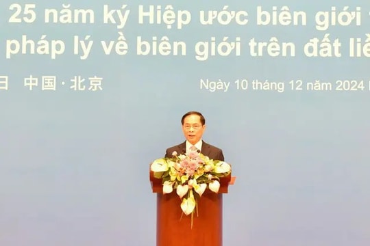 Vietnam, China celebrate signing of land border treaty and documents