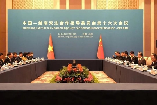 Vietnam, China hold 16th meeting of Steering Committee for Bilateral Cooperation