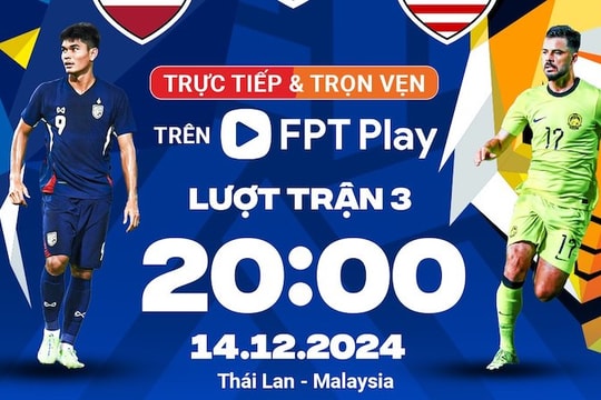 Link xem trực tiếp bóng đá Thái Lan vs Malaysia tại ASEAN Cup