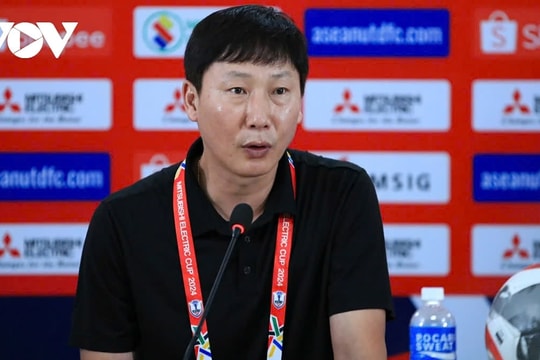 Kim expects Vietnam’s win over Philippines, early ASEAN Cup semi-final ticket