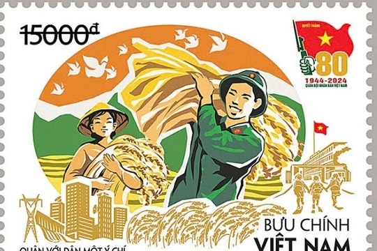 Stamp collection marking 80 years of Vietnam People’s Army released